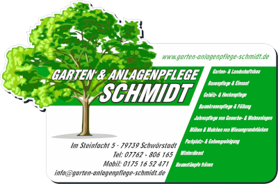 GARTEN & ANLAGENPFLEGE SCHMIDT