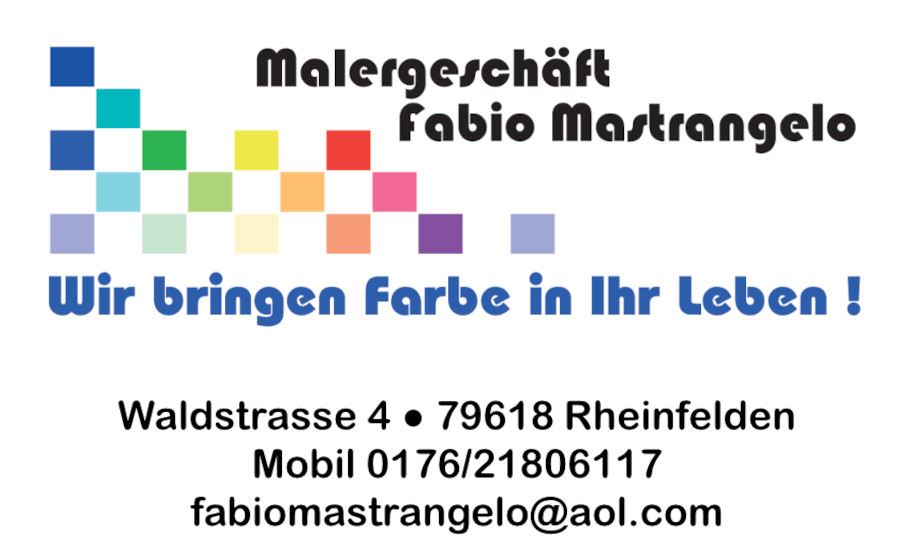 Malergeschäft Fabio Mastrangelo. Wie bringen Farbe in Ihr Leben!